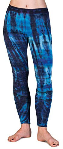 PANASIAM Leggings Batik1, CT04, Purple Tones, M