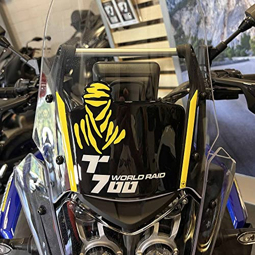 labelbike - 3D Motorrad Verkleidungsschutz Aufkleber kompatibel mit Yamaha Tenere 700 World Raid - Farbe Icon Blue