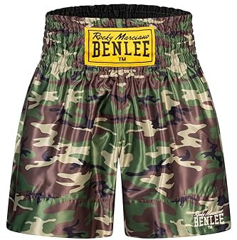 BENLEE Herren Thaibox-Hose Uni Thai XS, Camo Woodland
