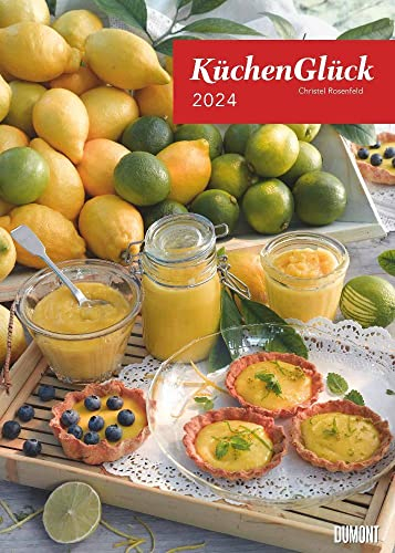 Küchenglück - Kalender 2024 - Christel Rosenfeld - DUMONT-Verlag - Wandkalender - 50 cm x 70 cm