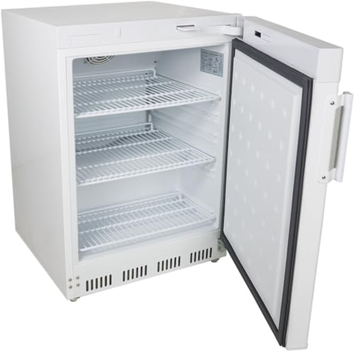ZORRO Lagerkühlschrank ZHT ECO 200 R weiß Gastro Kühlschrank, 130 Liter Brutto Volltürkühlschrank