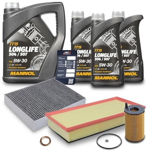 BESTPRICE ATP Inspektionspaket Filterset mit 1x Ölfilter, 1x Innenraumfilter,