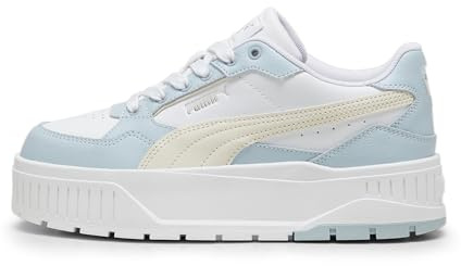 Puma Women Karmen II Idol Sneaker, Puma White-Alpine Snow-Frosted Dew, 42.5 EU