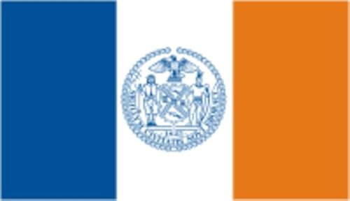Flagge New York City Flagge Fahne Aufkleber Sticker 12x8 cm