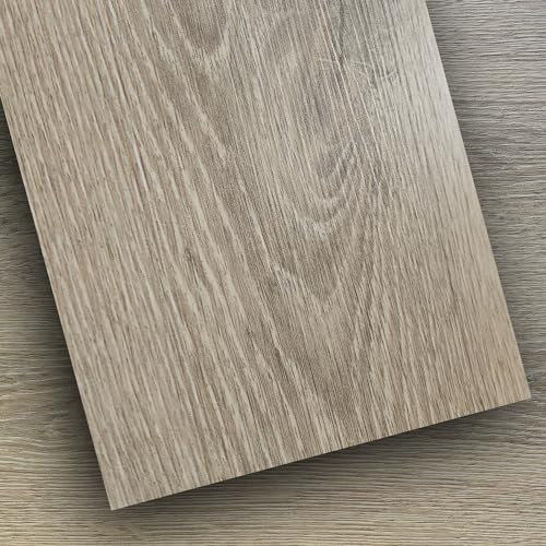 TIBBERS Suelo Vinílico Autoadhesivo, 72 Lamas de 15 x 91 cm (10,02 m²), PVC Impermeable y Recortable, Alta Adherencia, Imitación Madera, SMD006