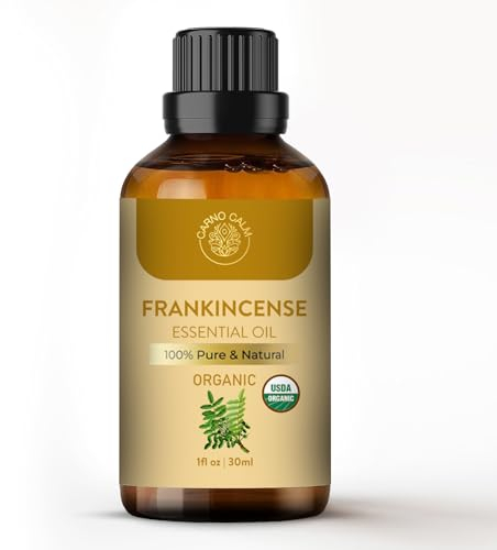 Carno Calm Frankincense Essential Oil | 100% Pure and Natural Frankincense Oil Essential for Skin, Home Fragrance | 30ml