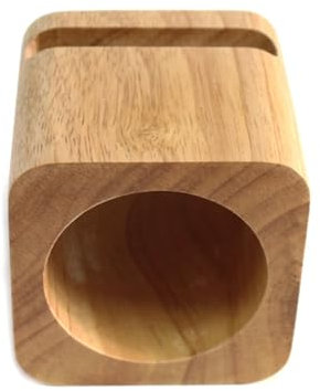 Holz-Handy-Ständer mit Sound-Verstärker Smartphone-Dock-Handyhalter für das Home Office