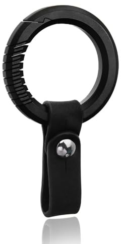 clips pour porte-clés de voiture, Porte-clés de Voiture en Titane et Cuir Rotatif Pendentif Sangle, Accessoires de Clé Élégants et Pratiques pour Hommes et Femmes