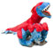 Teddys Rothenburg Kuscheltier Dino Utahraptor blau/rot 36 cm Plüschdinosaurier Plüschtier