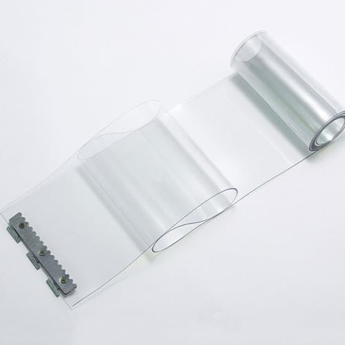 ATYUJKB Wärmeschutzvorhang für Türen Wasserdicht 235x18cm, Thermovorhang Kälteschutz Fenster Wasserdicht, Klare Magnet Kälteschutzvorhang für Türen, für Haustür Schlafzimmer Geschäft