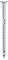 HSI HSeasy PRO SK TX25 Holzbauschrauben 5 x 70 mm I 200 Stk. I Senkkopfschrauben für Holzverbindungen I TORX Schrauben, Holzschrauben I Einfaches Einschrauben