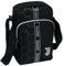 Seven Umhängetasche für Herren – F.C. Juventus Fußball, Schwarz und Weiß, Öffnung mit Reißverschluss, Gürteltasche für Jungen, Juventino-Fan, Fußball-Gadget der Serie A, Schwarz/Weiß, Taglia Unica,