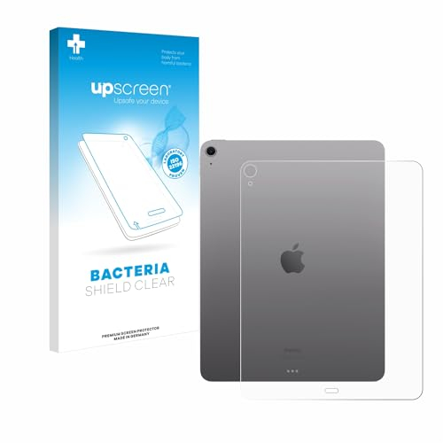 upscreen Antibakterielle Schutzfolie für Apple iPad Air 13 WiFi 2024 (Rückseite) Klare Displayschutz-Folie