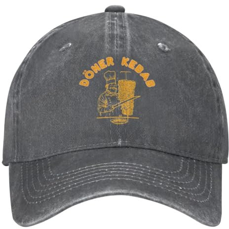 Hüte Mode Kebab lässige Baseballkappe mit lustiger Grafik für Männer und Frauen Gothic Trucker Hut Harajuku Skate Hip Hop y2k Weihnachten Geburtstagsgeschenk