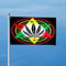 Flaggen Rasta Lion Jamaica Reggae Marihuana Flag Langlebige Banner Wasserdicht Outdoor Fahne Für Dekoration Balkon Paraden 150X90Cm
