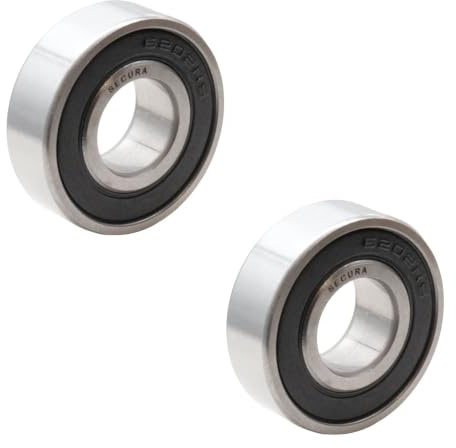 SECURA 2x Kugellager kompatibel mit Atika BM 125 S Betonmischer