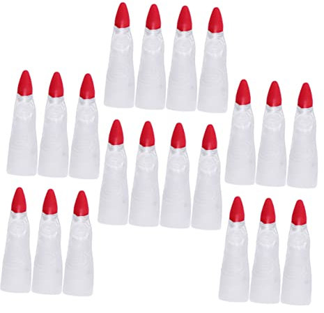 VICASKY 50pièces Faux Ongles Pour Doigts Ongles De Sorcière Pour Jeux De Rôle Accessoires Pour De Mascarade
