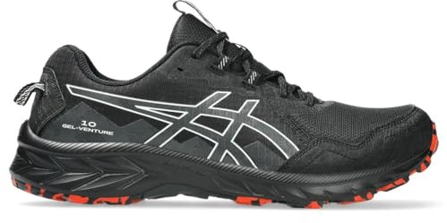 ASICS Homme Gel-Venture 10 Sneaker, Black Graphite Grey, 40.5 EU