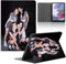 Tablet Cover per Samsung Galaxy Tab S6 Lite 10.4‘’, Kpop Star Blackpink Rose Jenny Lisa Jisoo Modello Custodia con Funzione Pelle PU Holder Flip con Ultra Sottile Antiurto Regolabile Protezione Case