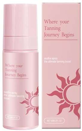 Spray bronzant à la brume - Spray bronzant instantané | Bronzage naturel pour un usage en voyage | Lotion bronzante étape par étape pour le visage et le corps | Bronzage durable pour les jours de