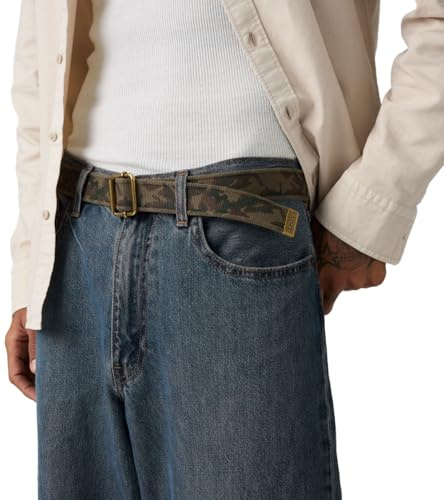 Levi's Herren Washed Down Cotton Web Belt Gürtel (1er Pack)