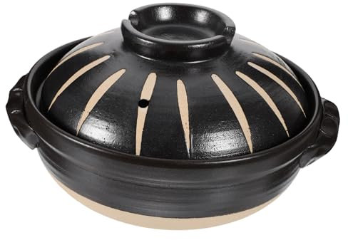 BESTYASH Pentola in per Stufato Resistente alle Temperature con Manici 1 Pezzo per Cucina e