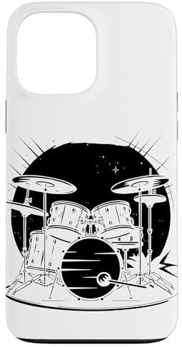 Batteria Grafica Amante della musica Custodia per iPhone 13 Pro Max