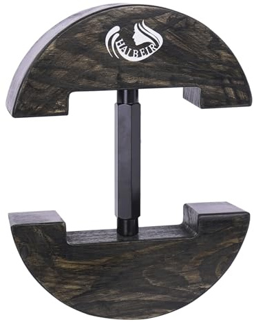 HAIBEIR Hutspanner im Vintage-Stil für alle Hüte, verstellbarer Holzhut-Spanner, passend für Cowboyhut, robuster Spannschloss, große Größe