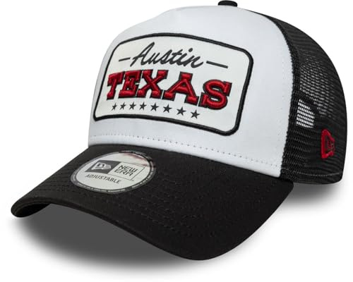 New Era A-Frame Mesh Trucker Cap - Astin Texas