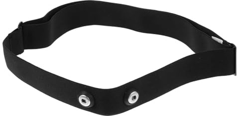 VILLFUL Herzfrequenz Brustgurt Sportlicher Pulsgurt Elastisches Weiches Nylonband Verstellbar Komfortabel für Fitness Tracker und Herzfrequenzmessung Beim Training