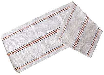 Ramon Hygiene 5 Extra Long Oven Cloths, 35 x 100 cm, Protects Hands When Removing Hot Items, Heat Resistant, White