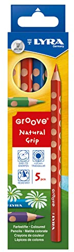 LYRA GROOVE Jumbo Farbstifte, Kartonetui/5 Stück