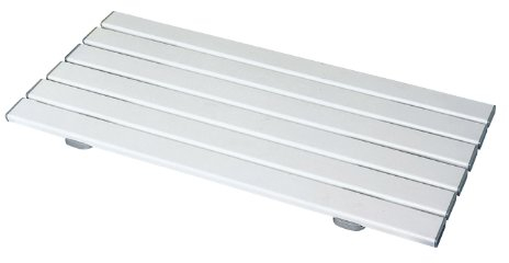 Homecraft Savanah Slatted Shower Board, Strong, Comfortable, & Sturdy Plastic Bath Board, Six Slat Board with Quick Draining Design, 711mm Length and 356mm Wide, (Eligible for VAT relief in the UK)