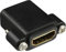InLine 17600N HDMI Adapter zum Einbau mit Gewinde, HDMI A Buchse/Buchse, vergoldete Kontakte, 4K2K kompatibel