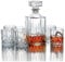Set Opera Whisky 7PZ Bottiglia Opera Whisky 6 Bicchieri Whisky Rcr