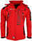 Geographical Norway Uomo Softshell Funzionale Giacca per Esterno Idrorepellente - Rosso, Medium