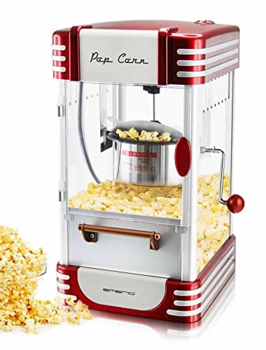 Emerio Popcornmaschine, antihaftbesch, 24x28x45.5 cm