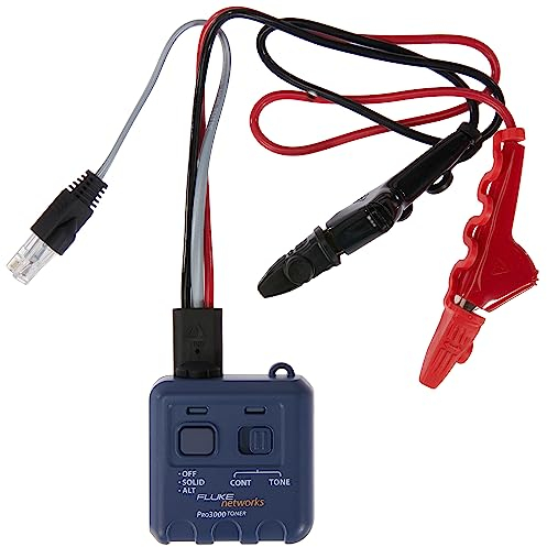 Fluke Pro3000 Azul - Probador de cable de red (69 x 61 x 36 mm, -20 - 60 °C, -40 - 70 °C)