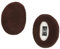 Earbags Ohrenwärmer Standard, braun, L, Fleece