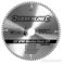 Power Tool Accessories Circular Saw Blades TCT UPVC Window Blade 80T 250 x 30 - 25, 20, 16mm rings Negative rake blade for chop saws. Blade designed to cut uPVC aluminium extrusions such as windows. Cuts aluminium, light alloys, plastic extrusions and wood. 80 teeth.