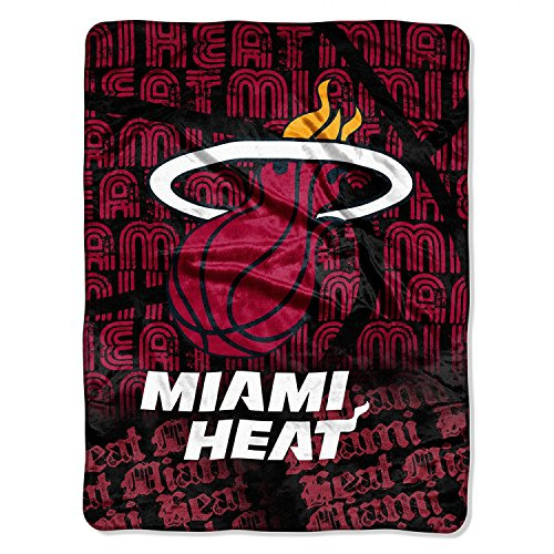 Northwest Officially Licensed NBA Redux Micro Raschel Throw Blanket, Multi Color, 46 x 60