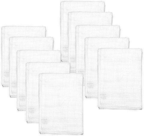 Pippi Mullwindeln uni weiß 1 / 3er Set / 6er Set / 12er Set (10er Set)