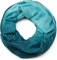 styleBREAKER Damen Loop Schlauchschal mit mehrfarbigem Farbverlauf und Glitzer, Glitzerschal, Pailletten, Schal, Tuch 01017033, Farbe:Petrol-Türkis