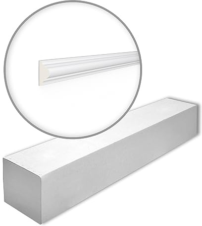 Z10 ARSTYL Wandleiste - 50 Stk. (100 m) - 38 x 18 x 2000 mm - NOËL & MARQUET - eine Marke von NMC - Polyurethan
