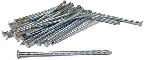 Galvanised Annular Ring Shank Nails Nail Steel 4mm Thickness Various Sizes & Quantity (4.0 x 75mm #2kg)