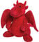 Suki Gifts 14444 Roary Drache Kuscheltier, rot