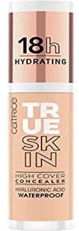 Catrice True Skin High Cover Concealer, Nr. 015, Nude, Anti-Pickel, feuchtigkeitsspendend, natürlich, für trockene Haut, vegan, ölfrei, wasserfest, ohne Alkohol, 1er Pack (4.5ml)