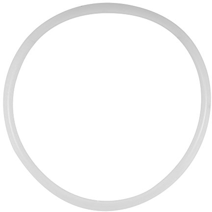 Anillo de sellado de junta, 6 tamaños, anillo de sellado de junta de silicona transparente de repuesto para olla a presión doméstica, herramienta de cocina(22CM)