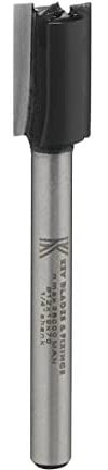 R6 Key Blades Straight Router Cutter 1/4 X 12MM X 19MM (70MM Long) - R6 Straight Cutter for Bosch, Festool, Dewalt, Makita, Milwaukee and Many More Palm Router Cordless Corded Trend Hinge jig