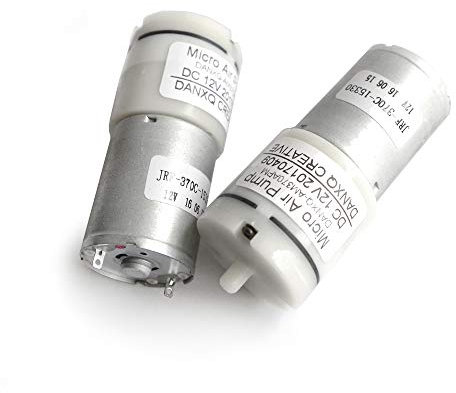 Nuova Pompa d'Aria 370 DC 12V Mini, Pompa a diaframma elettrica del Motore,2 PCS/Pack